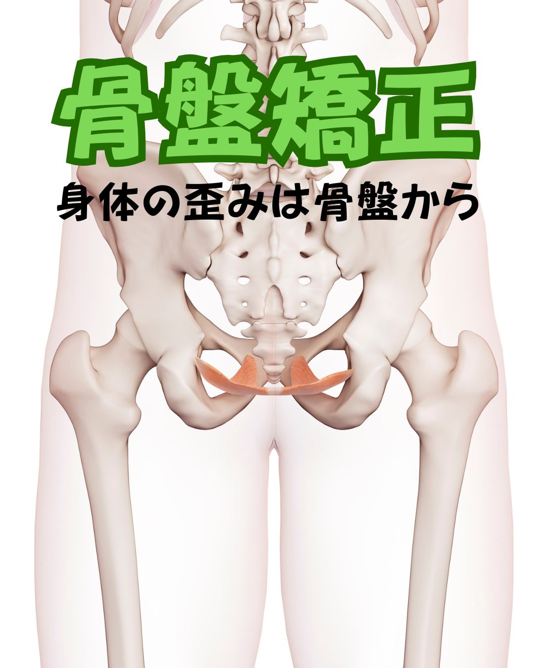 骨盤の歪み　骨盤矯正